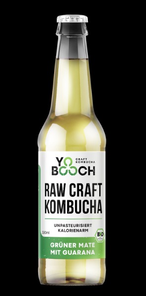Grüner Mate | Bio Kombucha | 0,330 l