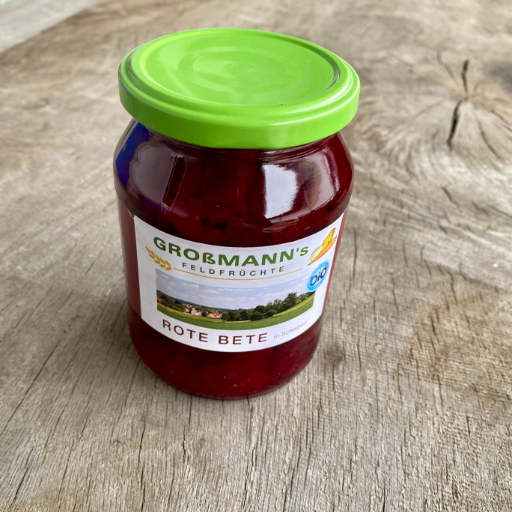 Rote Beete | 550 g im Glas | Bio